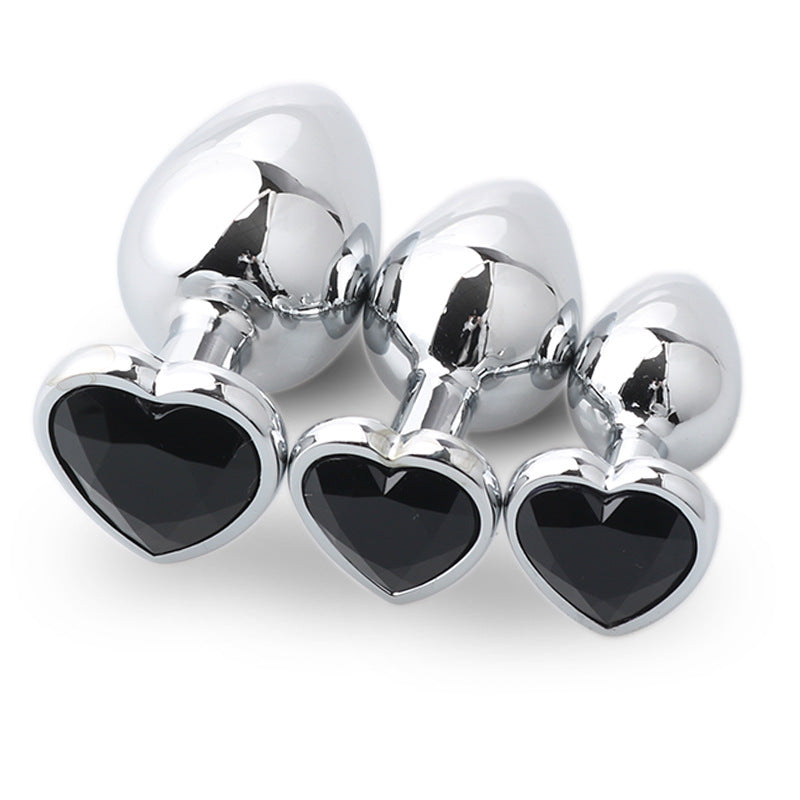 Heart-Shaped Anal Plug Set