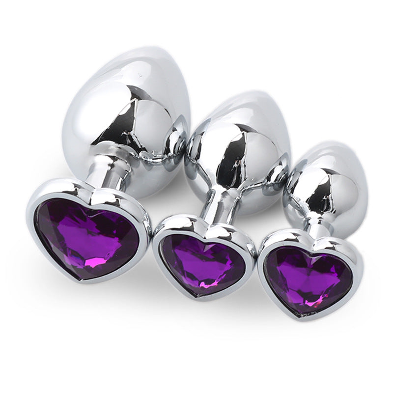 Heart-Shaped Anal Plug Set