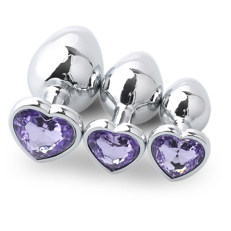 Heart-Shaped Anal Plug Set