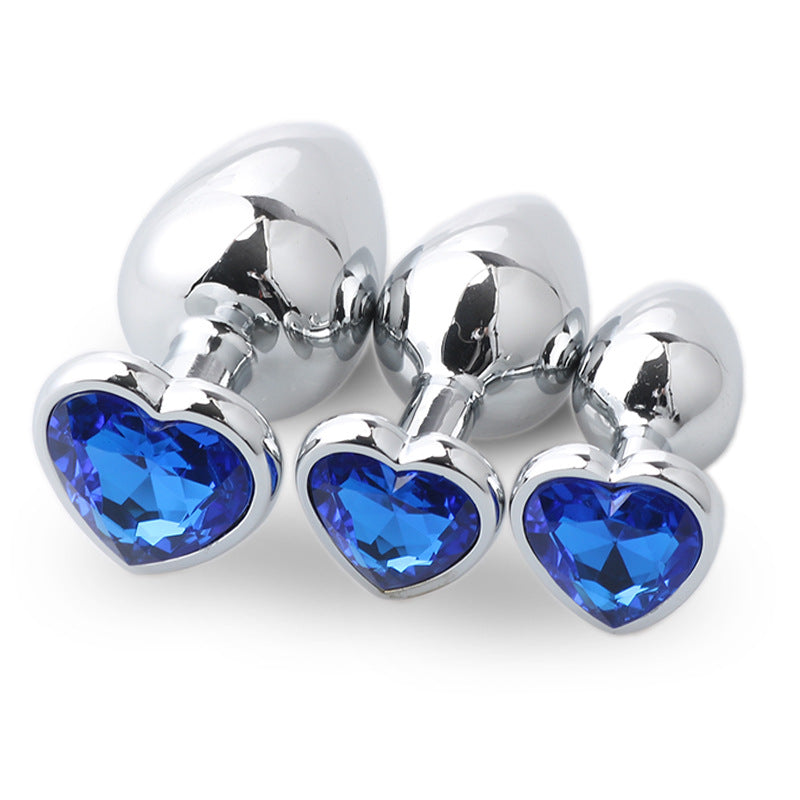 Heart-Shaped Anal Plug Set