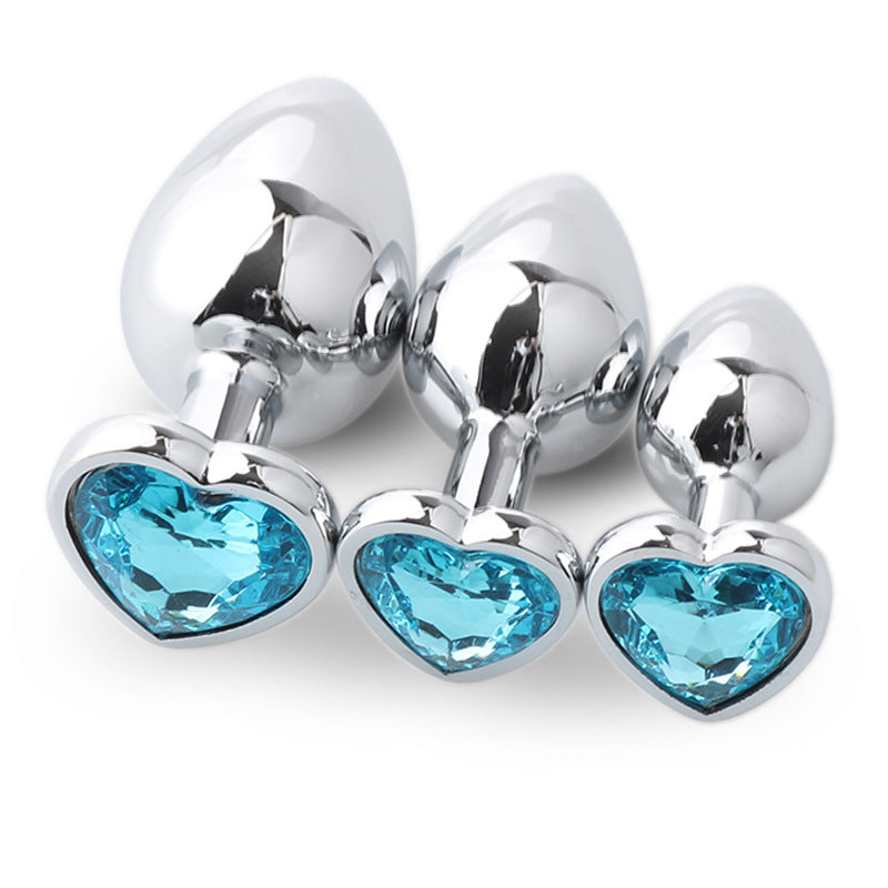 Heart-Shaped Anal Plug Set