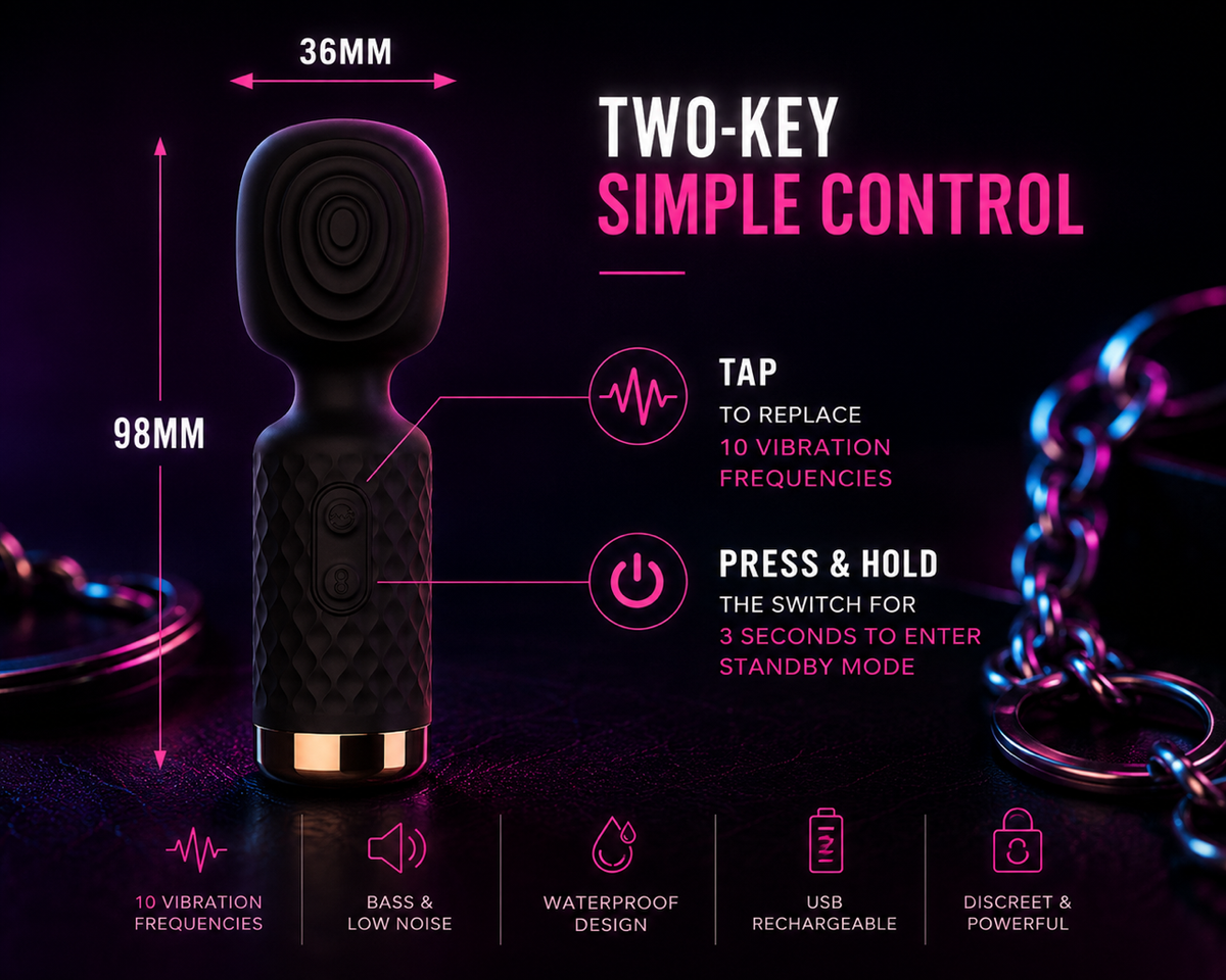 Mini Vibrator Wand