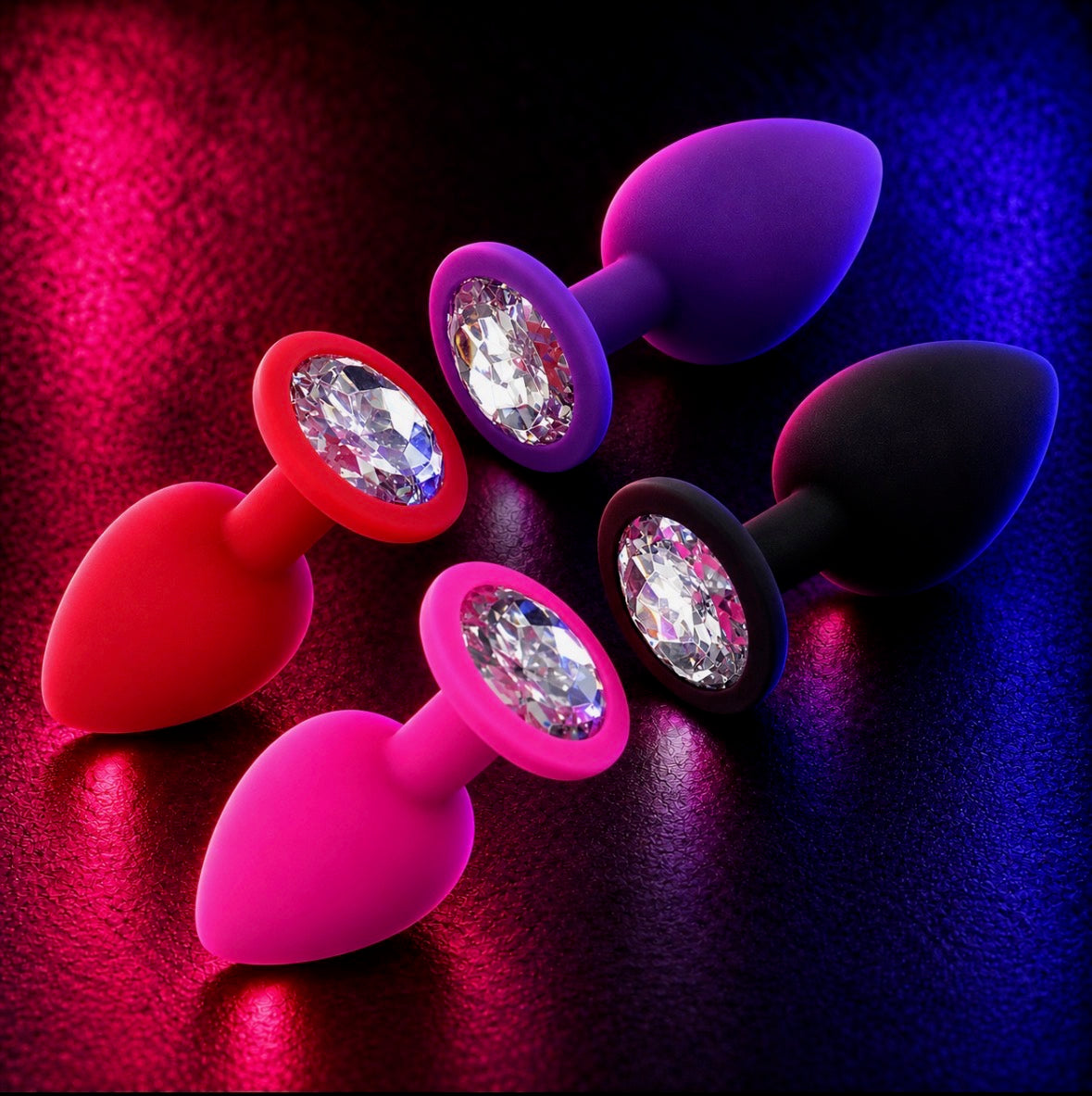Silicone Anal Plug Set
