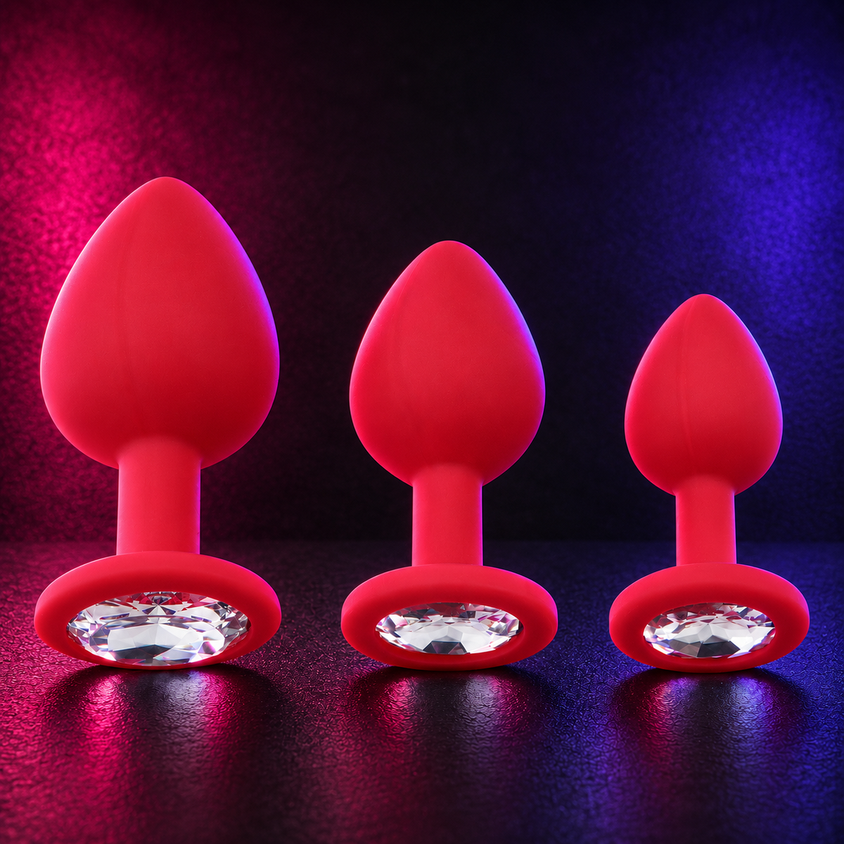 Silicone Anal Plug Set