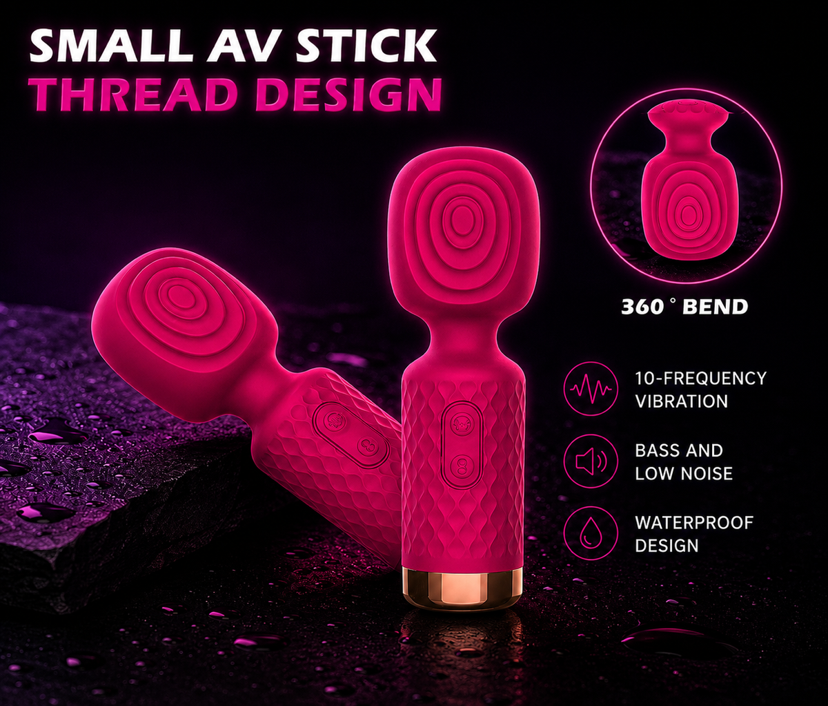 Mini Vibrator Wand